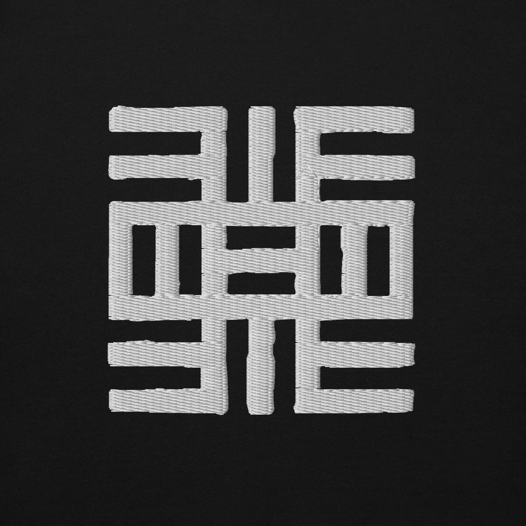 Debele Symbolic Embroidery Hoodie
